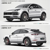 Porsche Cayenne Paktechz Full Dry Carbon Aerodynamics kit 2018-20